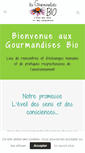 Mobile Screenshot of les-gourmandises-bio.fr